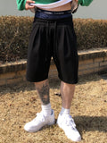 Pantalones Cortos Sueltos Deportivos de Street Fitness Americano para Hombre