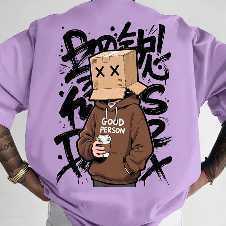 Men's Casual Crewneck T-shirt Top
