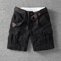 Pantalon droit décontracté taille mi-haute pour hommes
