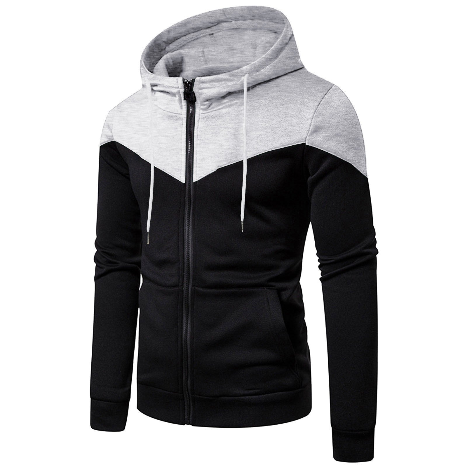 Veste de sport à manches longues décontractée pour homme