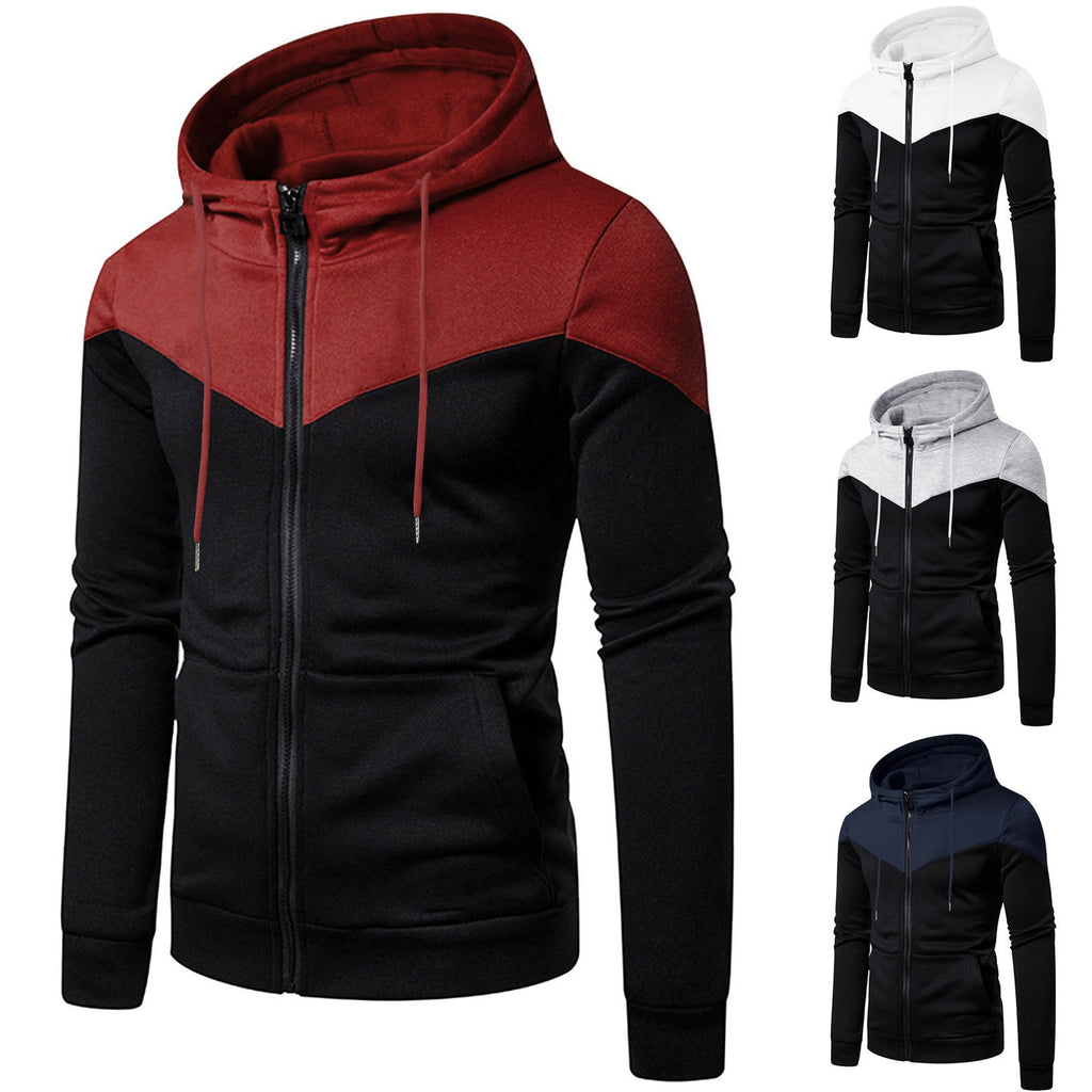 Veste de sport à manches longues décontractée pour homme