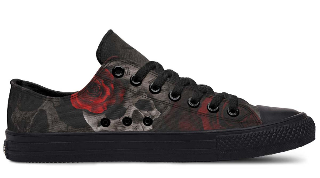 Chaussures montantes en toile imprimées pour couple