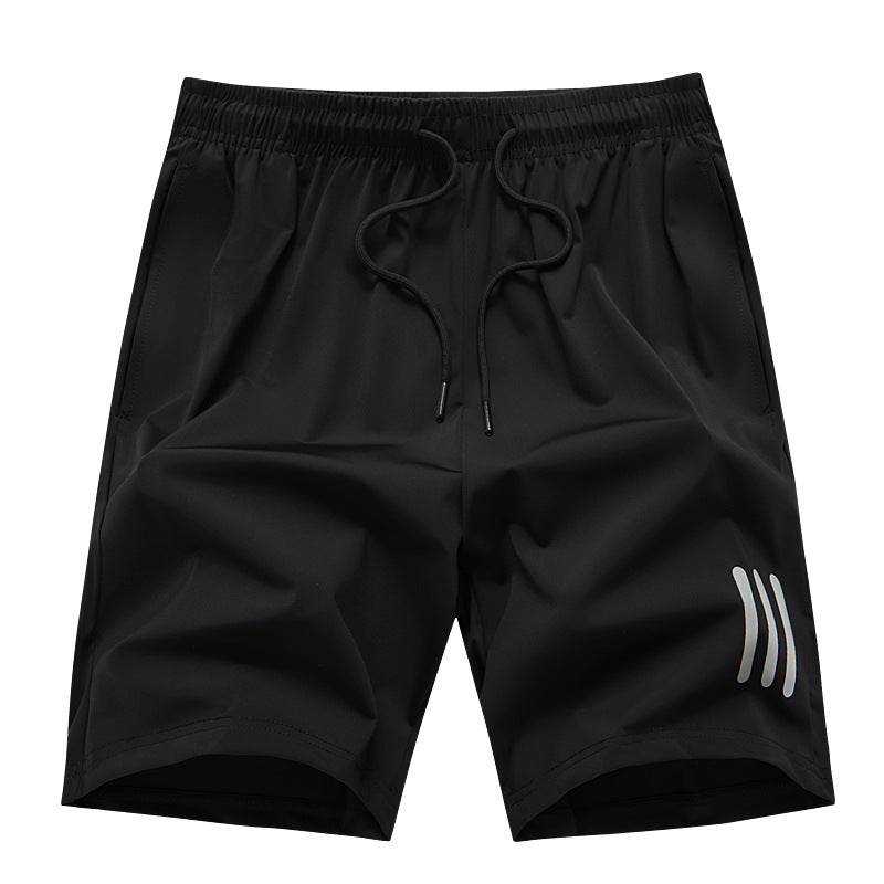 Nuevos shorts de secado rápido elásticos para hombre